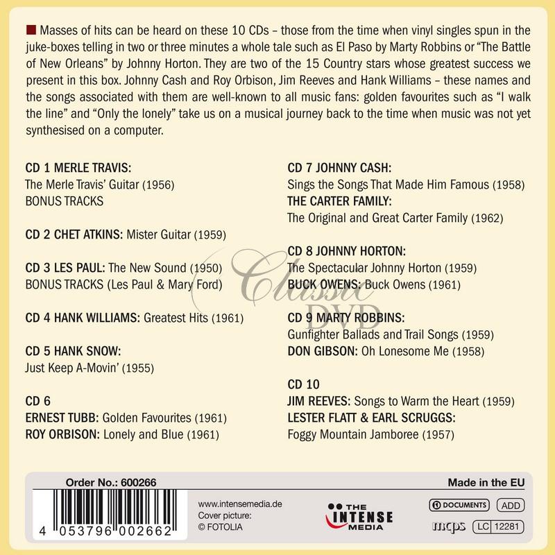 Stars Of Country Music - 15 Original Albums (10CD)