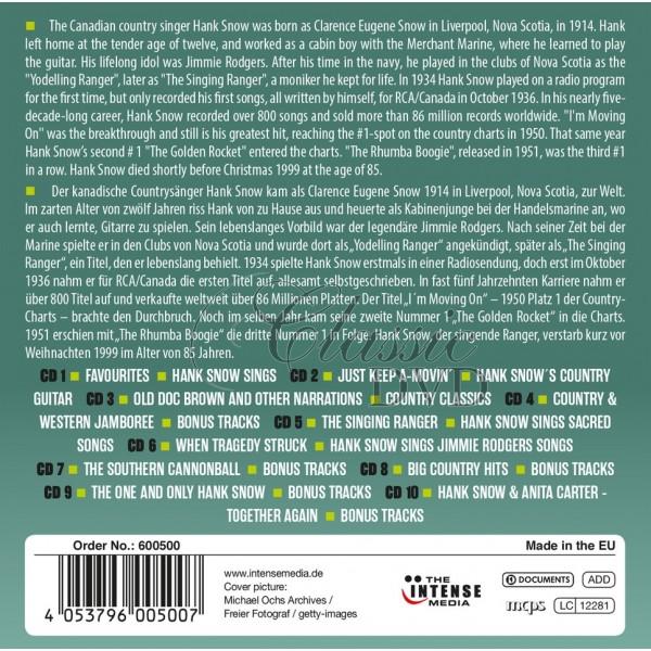 HANK SNOW Milestones of a Country Legend / 15 Original Albums + Bonus Tracks (10CD)