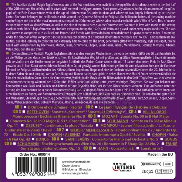 Magda Tagliaferro: Milestones of a Paino Legend (10CD)