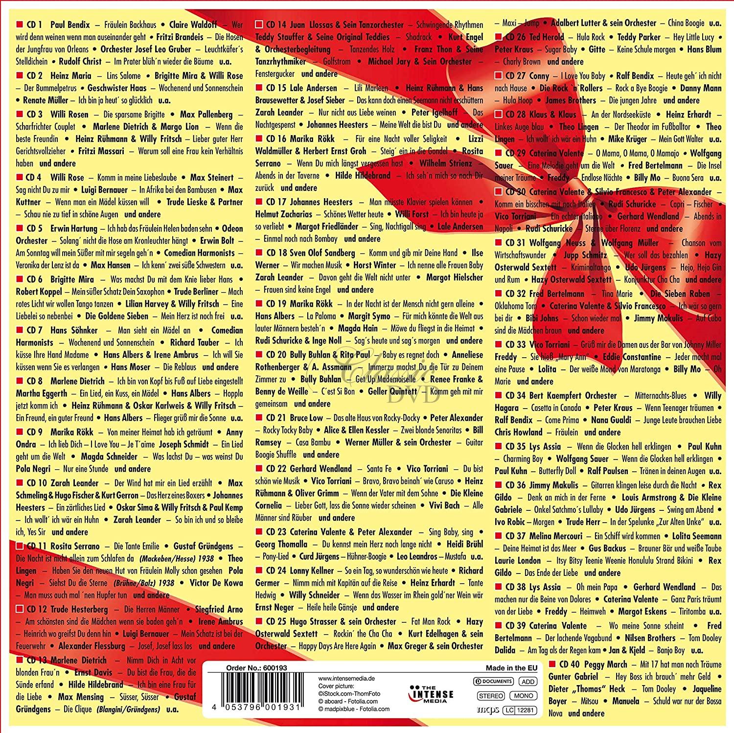 1000 Deutsche Schlager (40CD)