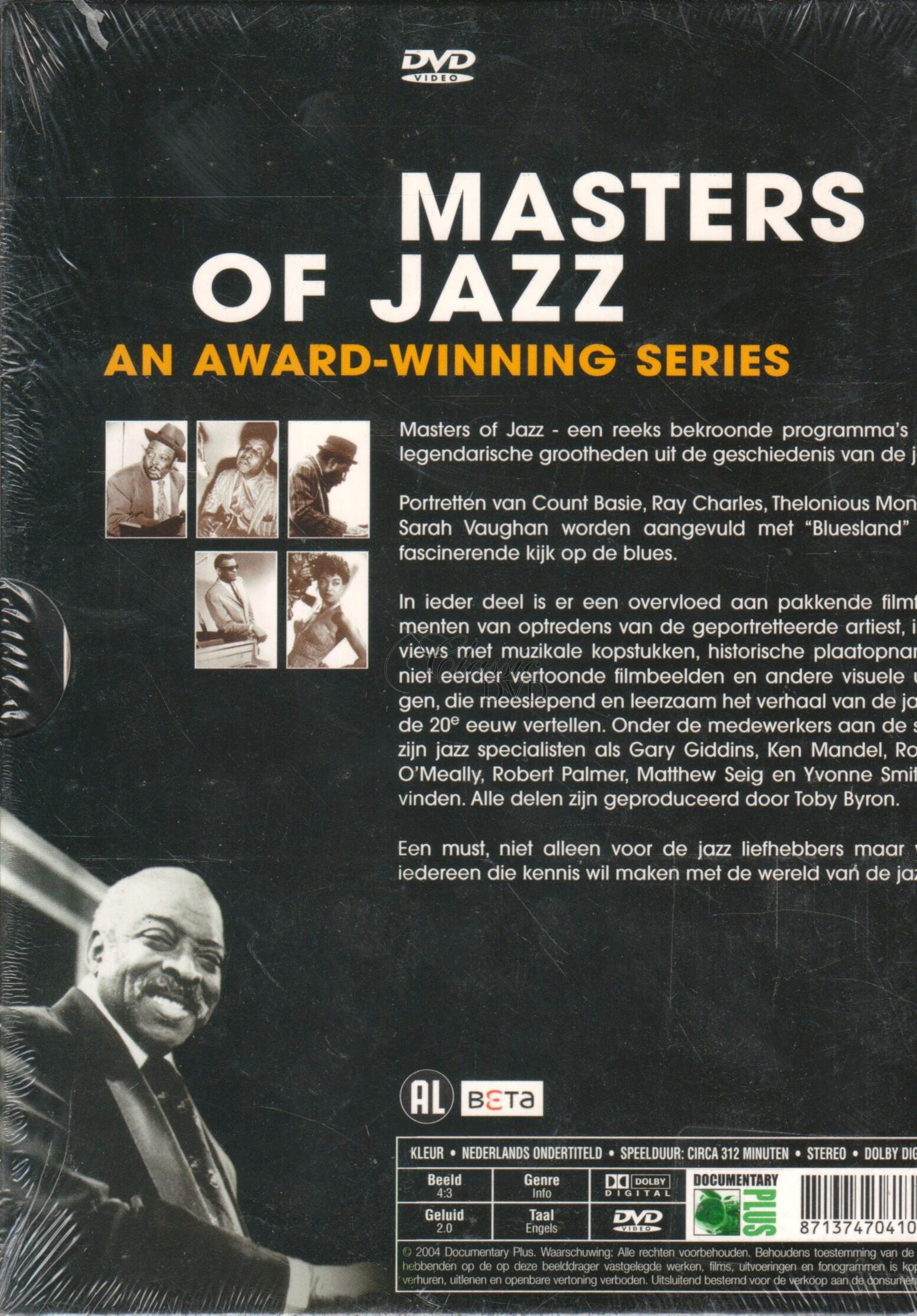 MASTERS OF JAZZ (5DVD)