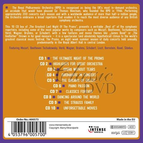ROYAL PHILHARMONIC ORCHESTRA RPO - The Greatest Last Night Of The Proms (10CD)