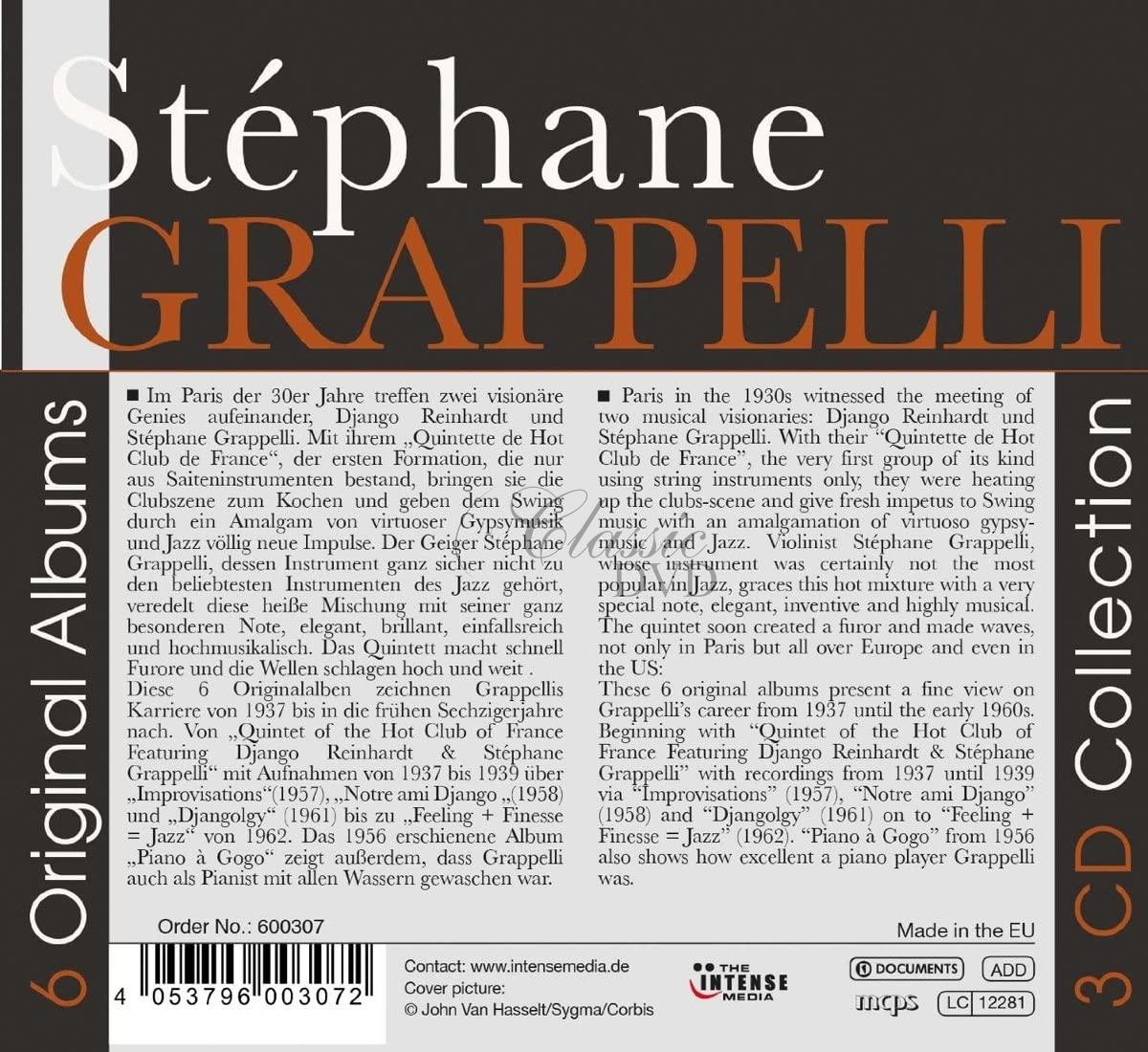 Stephane Grappelli - 6 Original Albums (3CD)