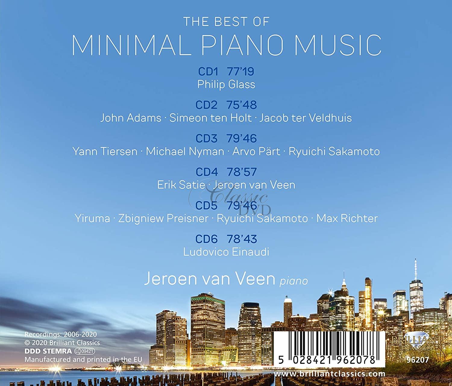 Best of Minimal Piano Music, Jeroen van Veen (6CD)