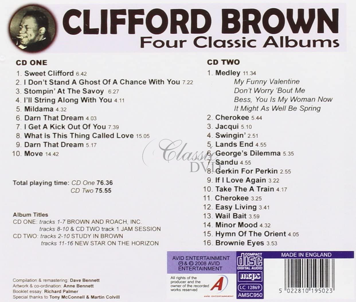 Clifford Brown: The First Four Albums (2CD)