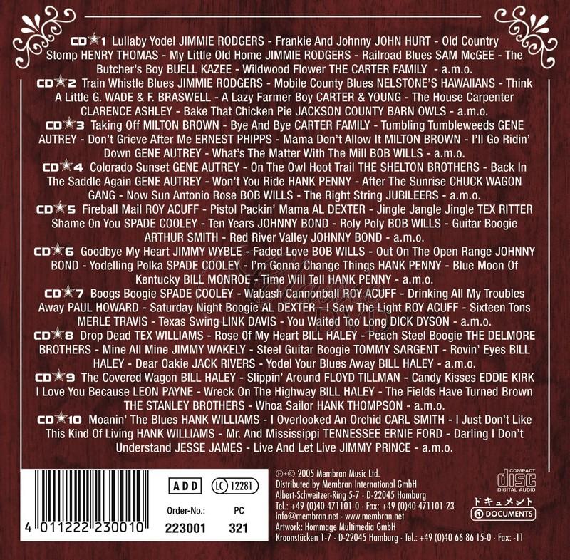 Country & Western - Collection (10CD)