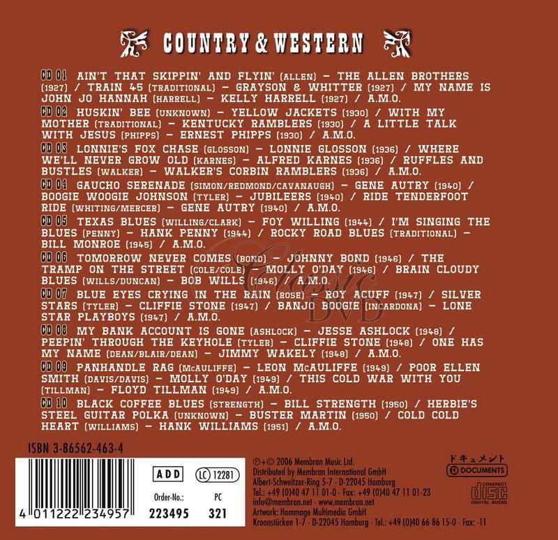 Country & Western - Collection (10CD)