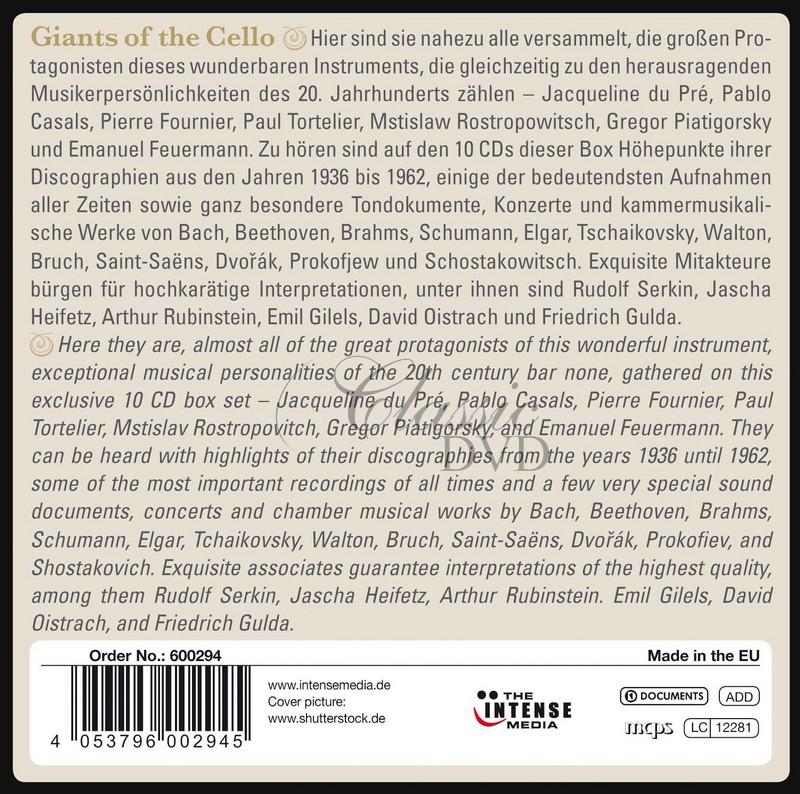Giants Of The Cello - SBĚRATELSKÁ EDICE (10CD)