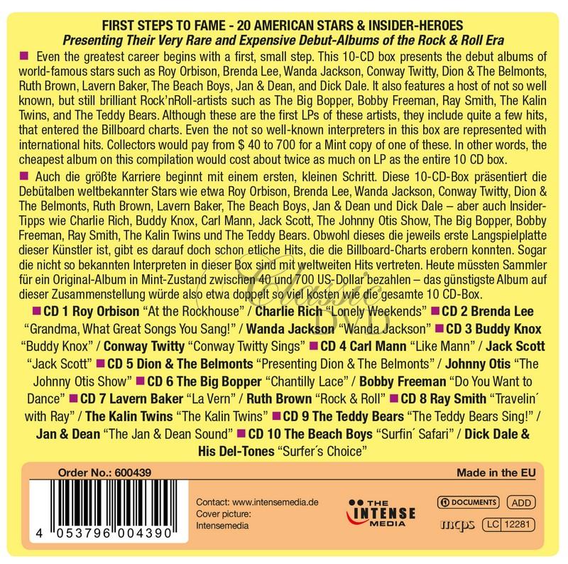 20 Original Debut Albums By 20 Rock & Roll Stars - DÁRKOVÁ EDICE (10CD)