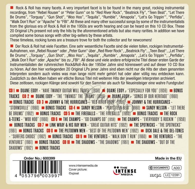 Instrumental Rock and Roll - DÁRKOVÁ EDICE (10CD)