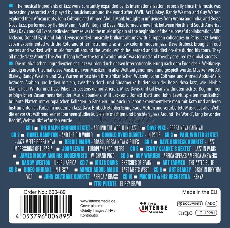 Jazz Around The World - Milestones Of Jazz Legends (10CD)