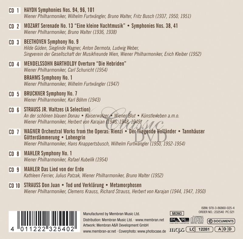 Wiener Philharmoniker (10CD)