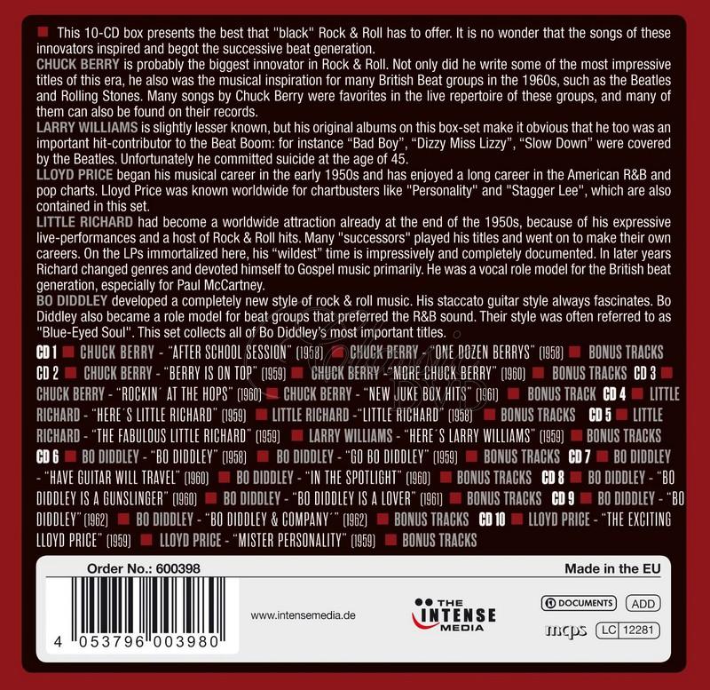 The Fabulous Five. Rock'N'Roll - 20 Original Albums & Bonus Tracks DÁRKOVÁ EDICE (10CD)