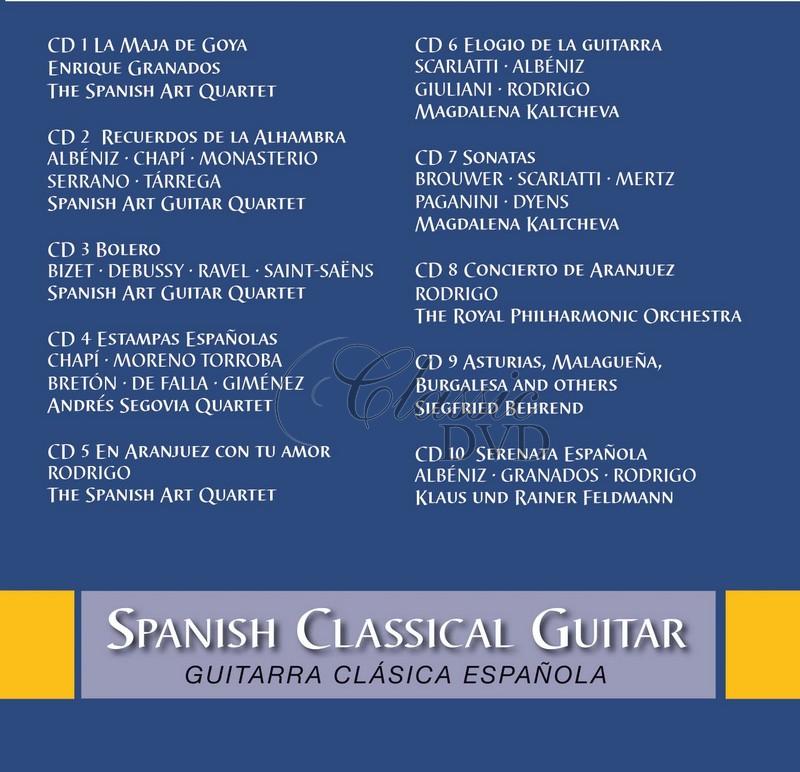 SPANISH CLASSICAL GUITAR - DÁRKOVÁ EDICE (10CD)
