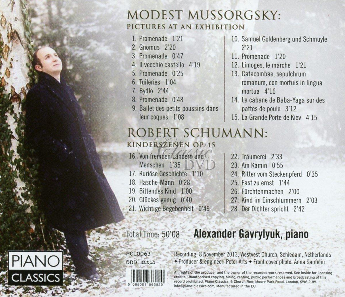 Mussorgsky: Pictures at an Exhibition - Schumann: Kinderszenen (CD)