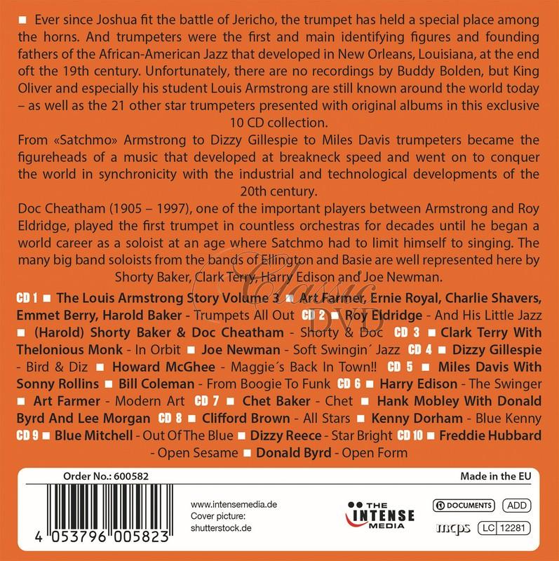 JAZZ TRUMPETS Milestones Of Legends (10CD)