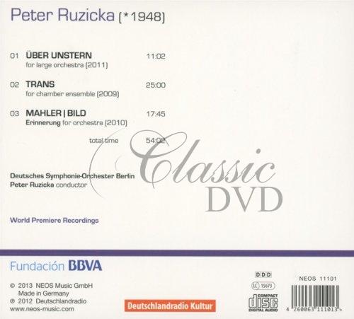 Peter Ruzicka: Orchestra Works, Vol.2 Deutsches Symphonie-Orchester Berlin (CD)