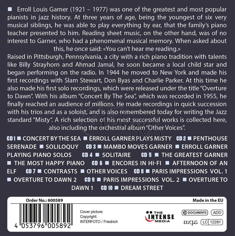 ERROLL GARNER 18 Original Albums - Milestones of a Jazz Legend (10CD)