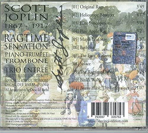 JOPLIN: RAGTIME SENSATION. TRIO ENTREE (CD)