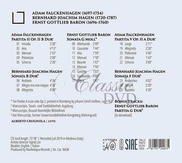 Alberto Crugnola - Lauten Galanterie (CD)