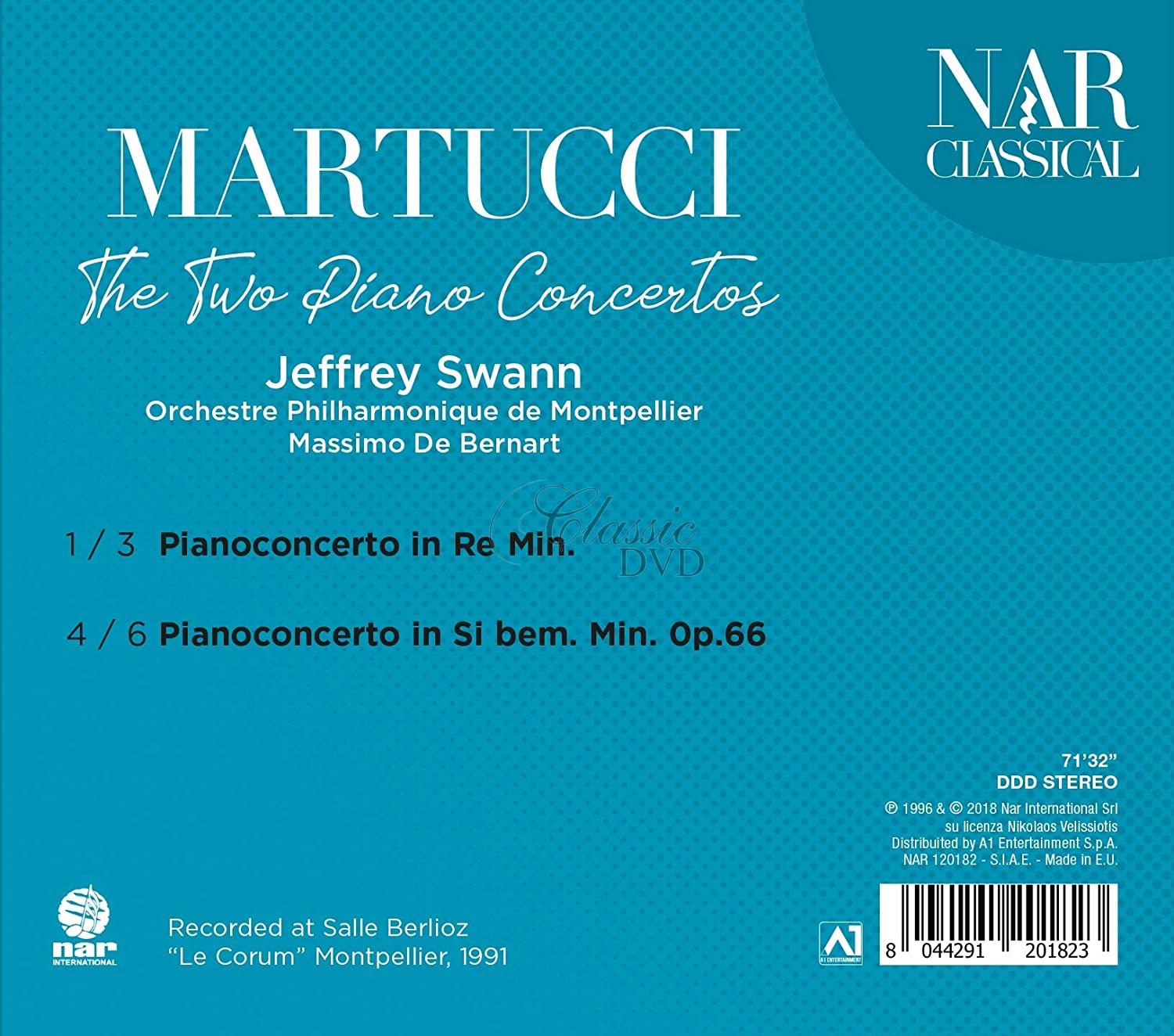 Giuseppe Martucci - The Two Piano Concertos (CD)