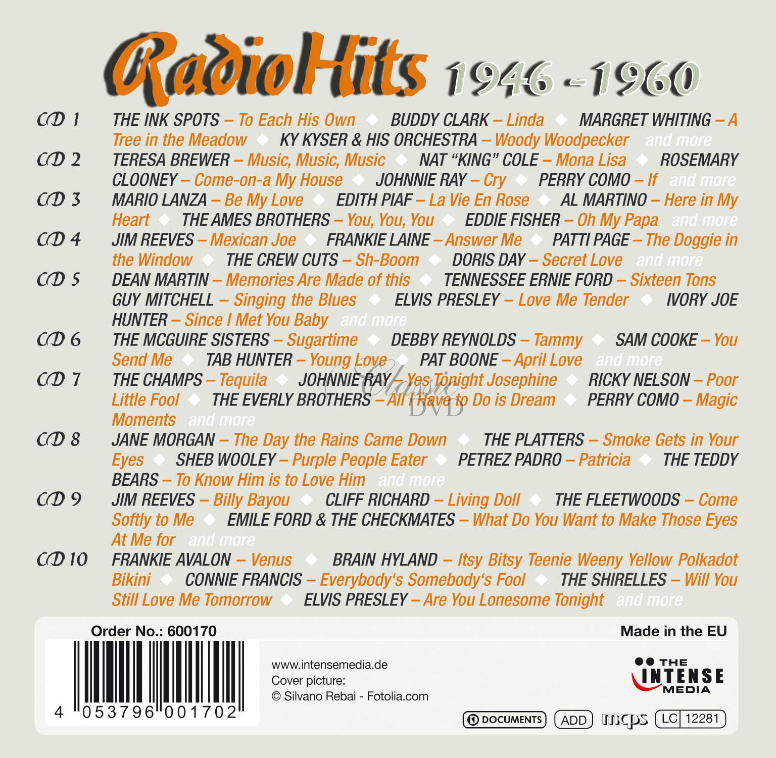 Golden Radio Hits 1946-60 (10CD)