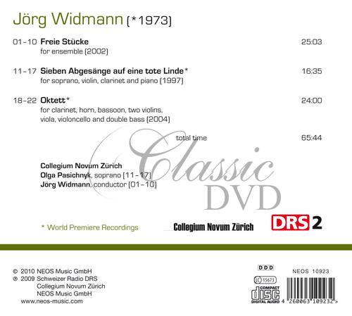 Jörg Widmann - Works for Ensemble (CD)