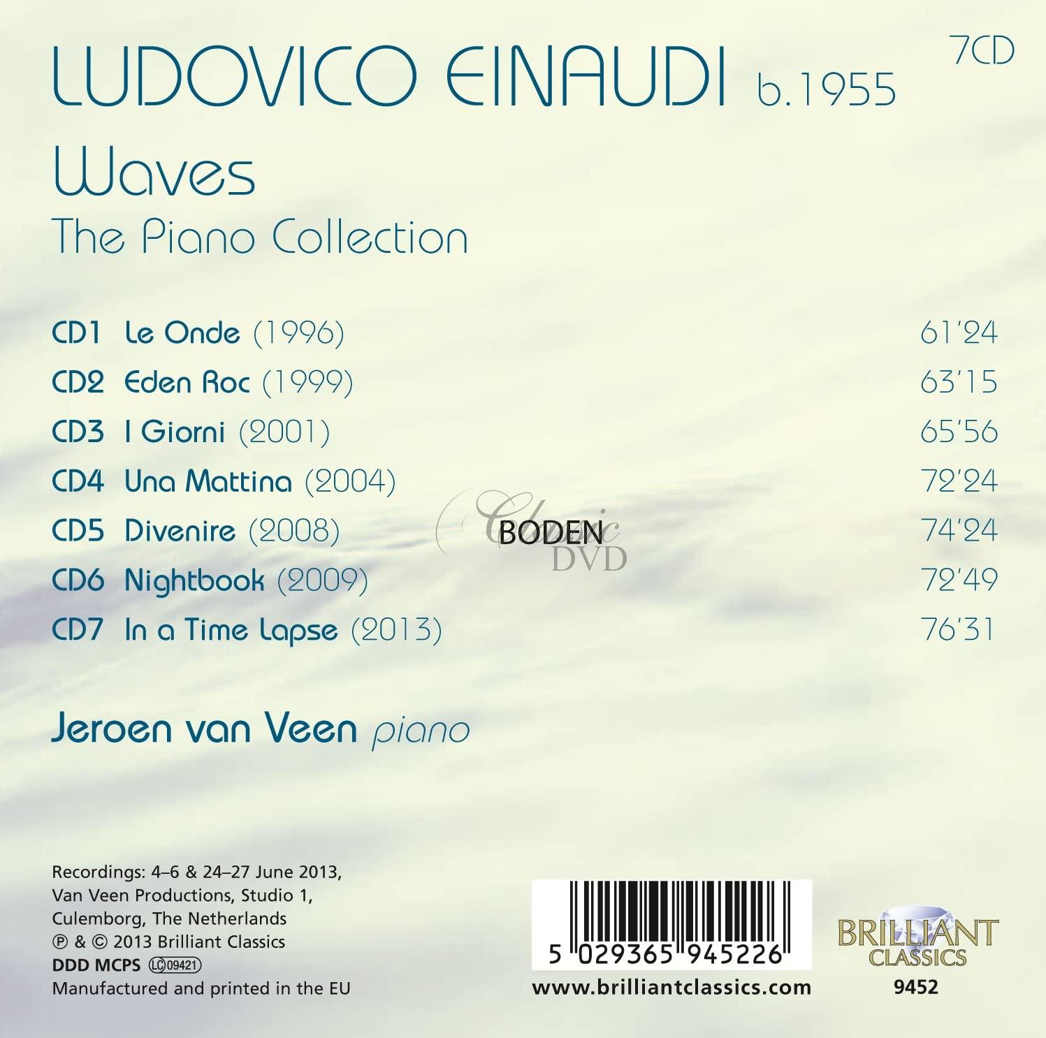 Ludovico Einaudi - Waves Piano Collection (7CD)