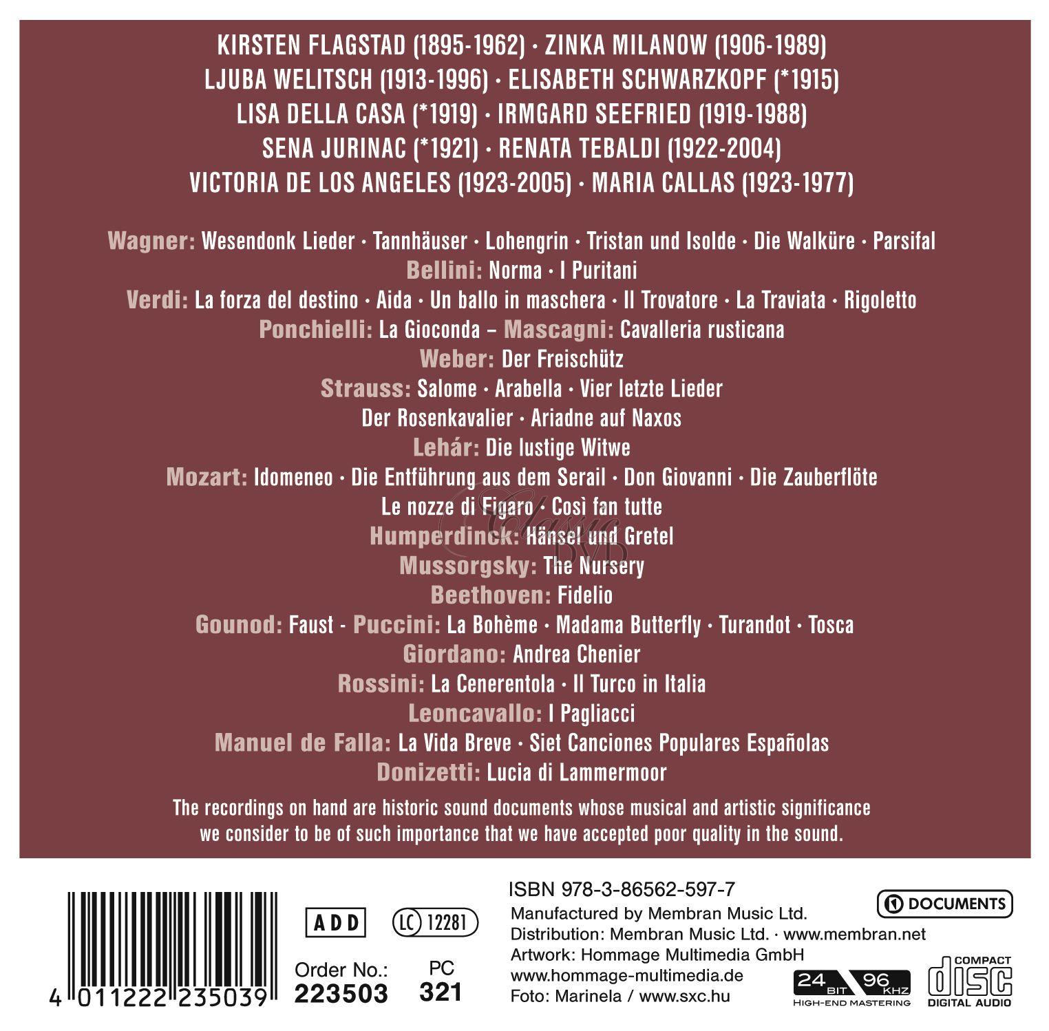 10 Great Sopranos (10CD)