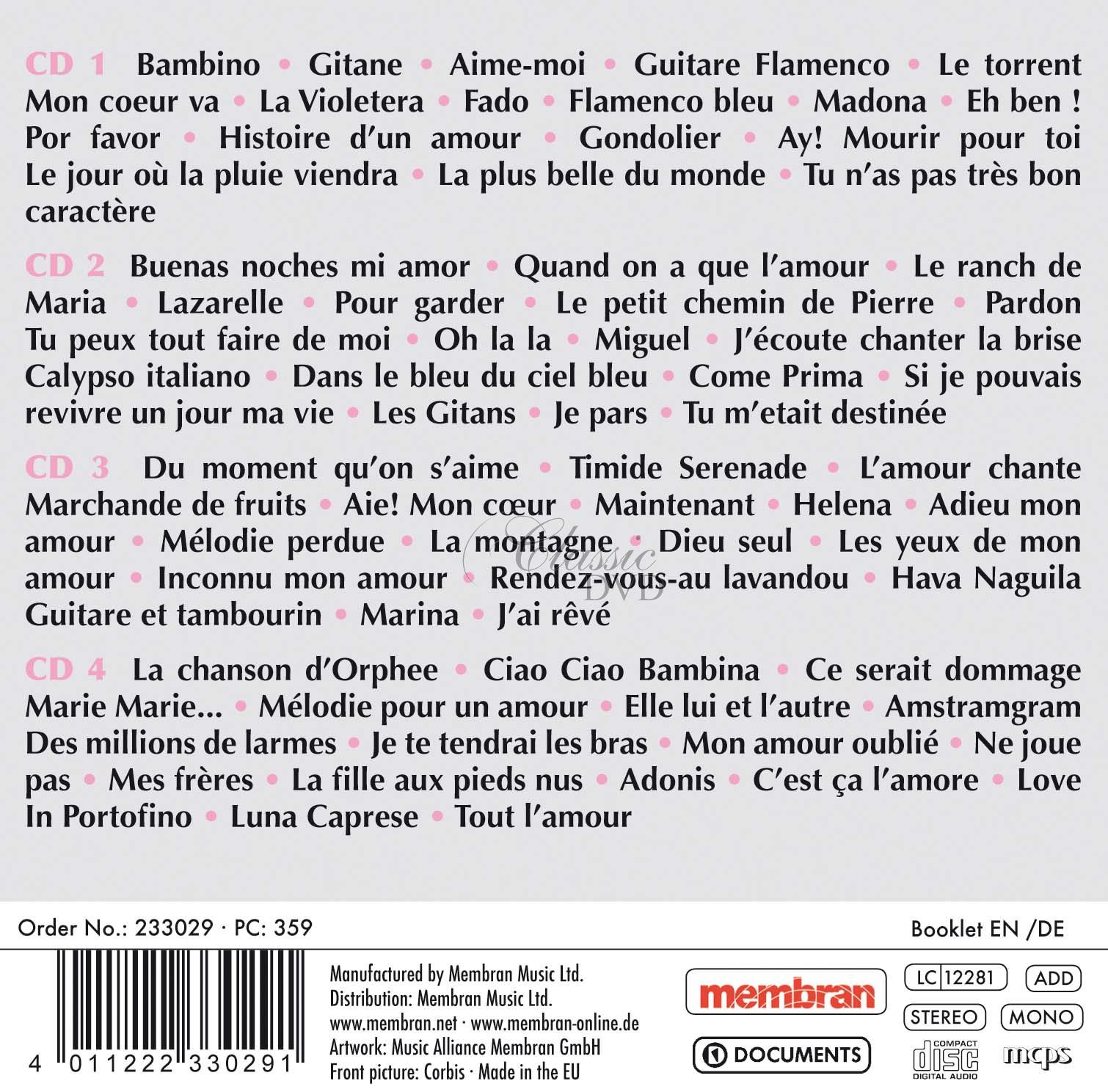 Dalida - Bambino (4CD)