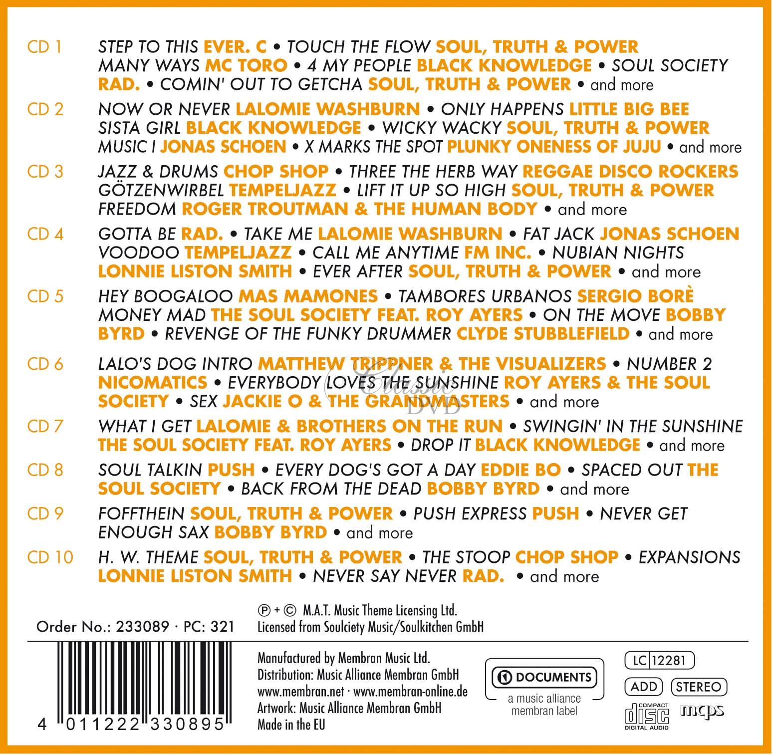 The Sound of Acid Jazz (10CD)