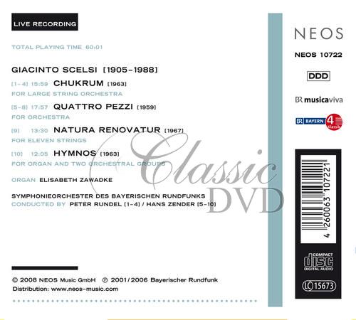 Giacinto Scelsi - musica viva vol.17 (CD)