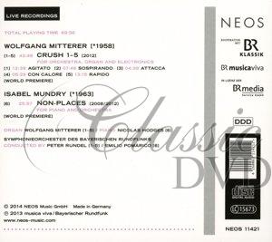 Mitterer, Mundry musica viva vol. 21 (CD)