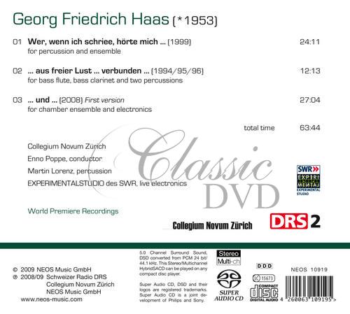 Georg Friedrich Haas - Works for Ensemble (SACD)