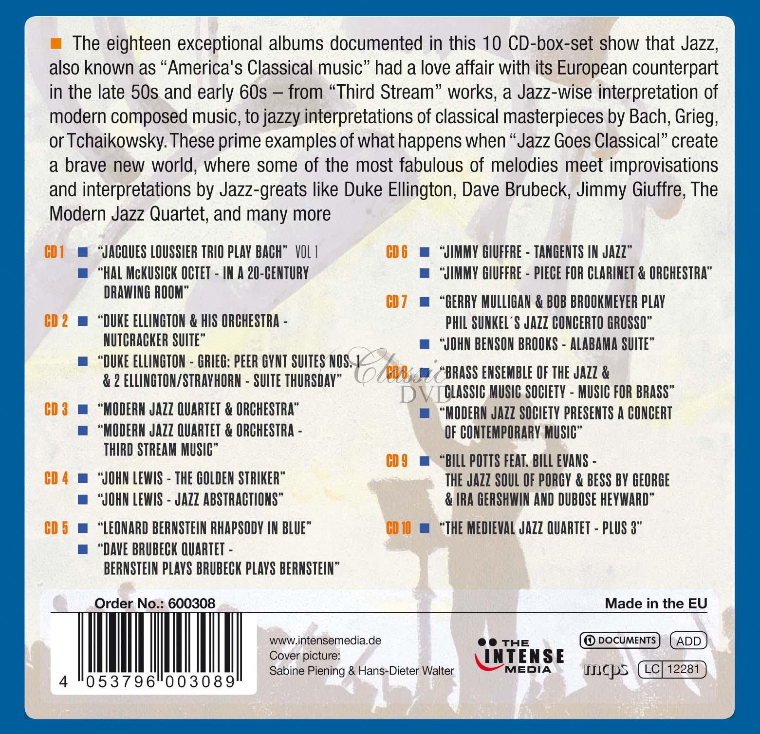 Jazz Goes Classical - 18 Original Albums (10CD)