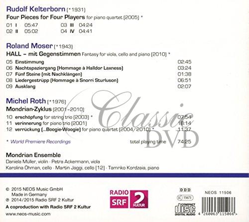 Rudolf Kelterborn - Roland Moser - Michel Roth / Ensemble Works (CD)