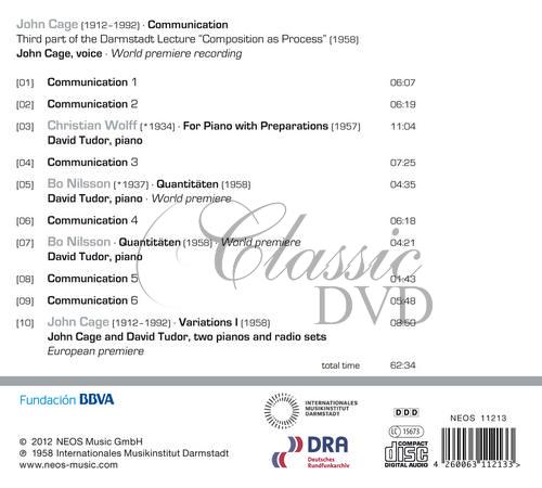 John Cage - Darmstadt Aural Documents Box 2 - Communication (CD)