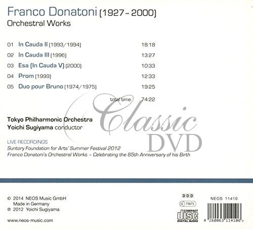 Franco Donatoni - Orchestral Works (CD)
