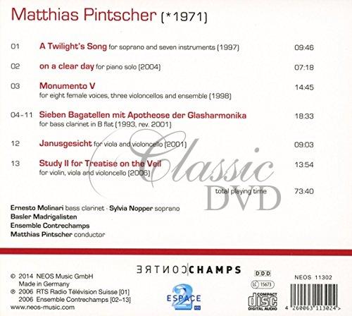 Matthias Pintscher - Solo and Ensemble Works (CD)