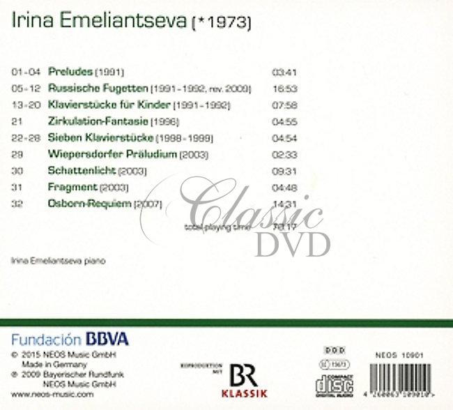 Irina Emeliantseva - Piano Pieces (CD)
