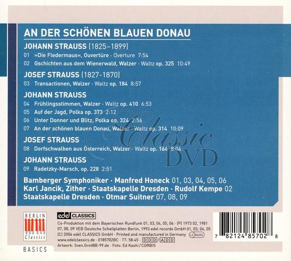 STRAUSS An der Schönen Blauen Donau- Waltzes Polkas Of The Strauss Family (CD)