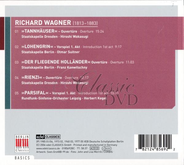 WAGNER Overtures / Ouvertüren (CD)