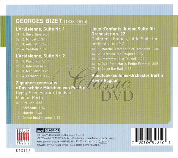 Georges Bizet - Larlesienne Suiten / Jeux D Enfants / Zigeunerszenen - Gypsy Scenes (CD)