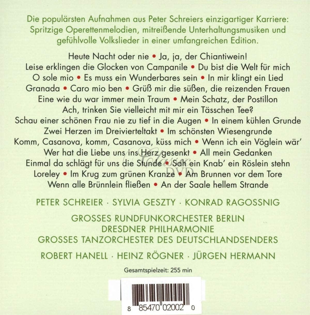Peter Schreier Singt die Schönsten Klassikschlager (5CD)