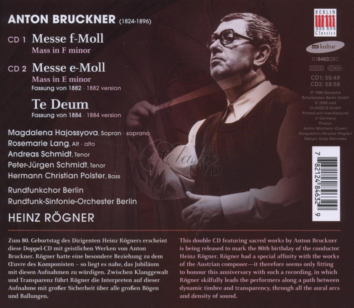 Bruckner - Masses Nos. 2 and 3 & Te Deum (2CD)