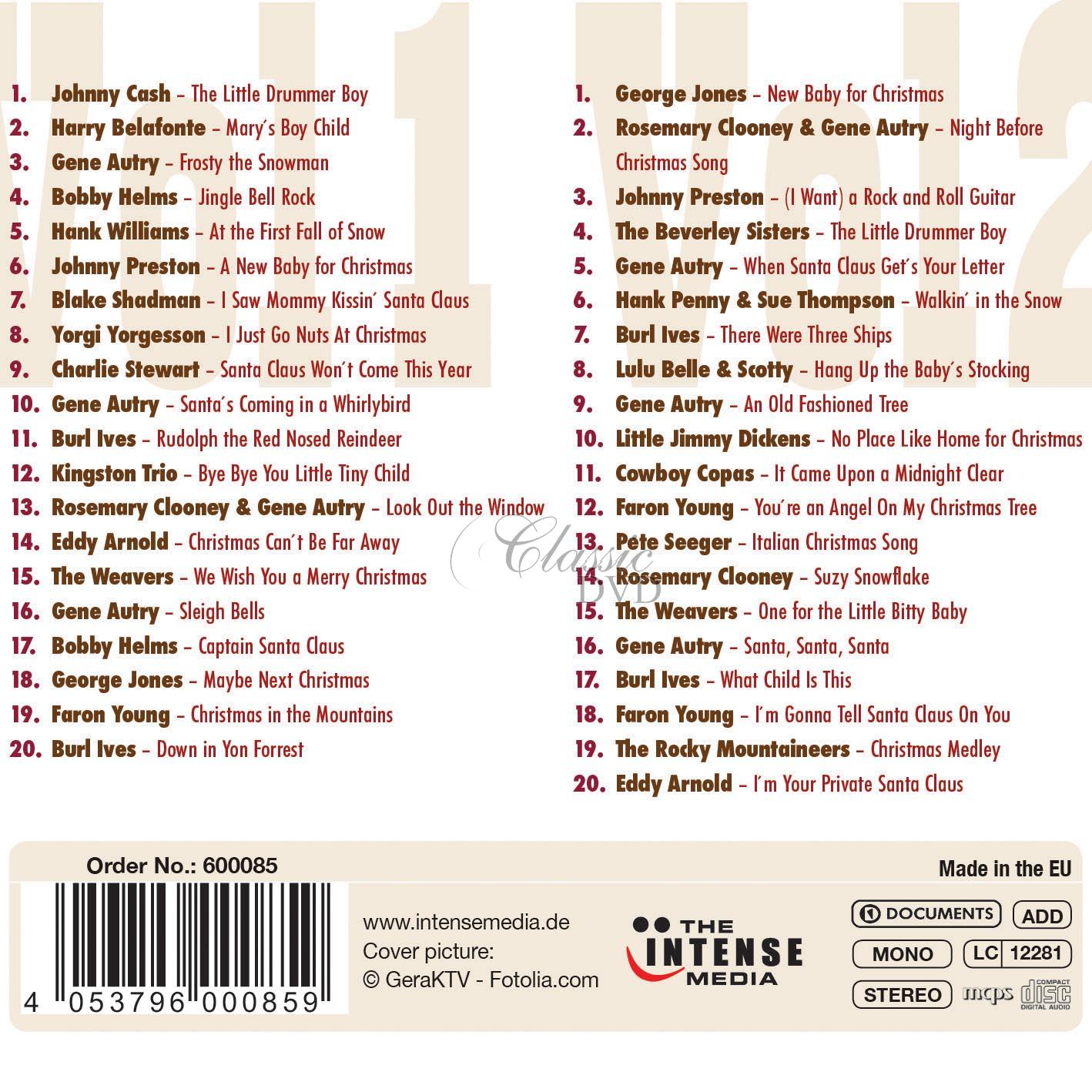 Folk & Country - 40 Christmas Hits (2CD)