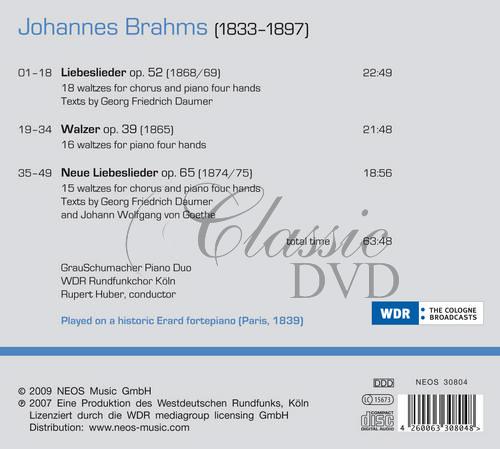 Johannes Brahms - Liebeslieder & Walzer (SACD)