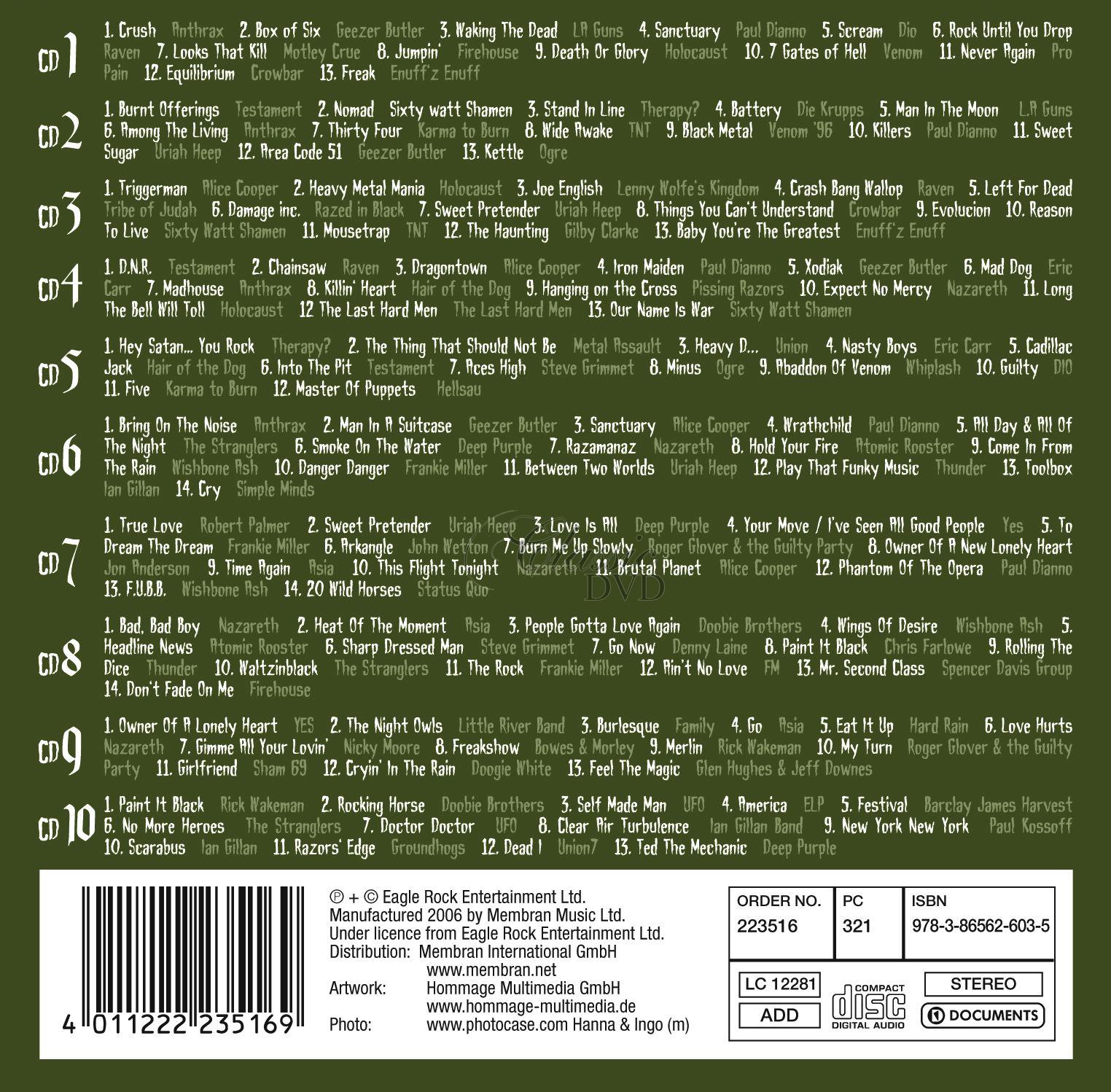 The Best Of Rock (10CD)