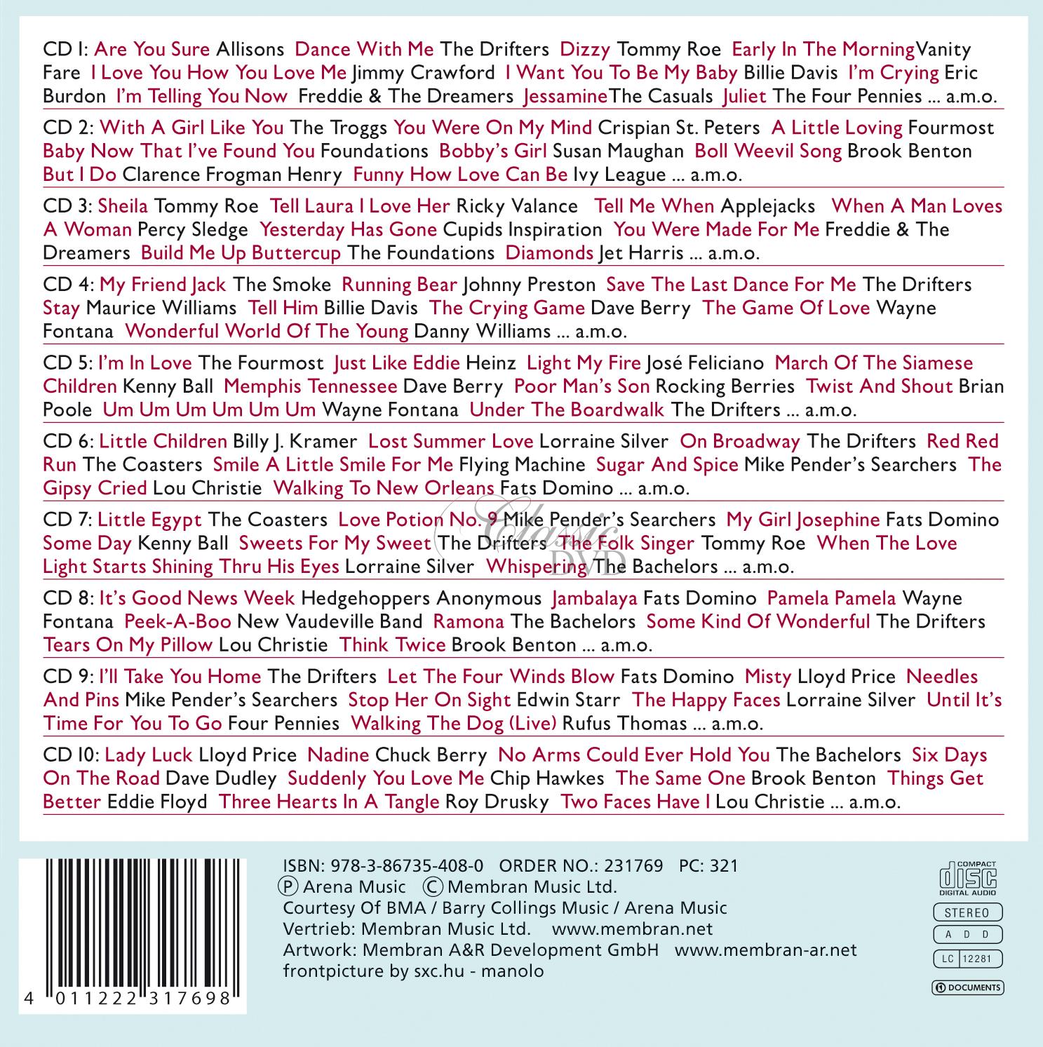 Hits Of The 60's (10CD)