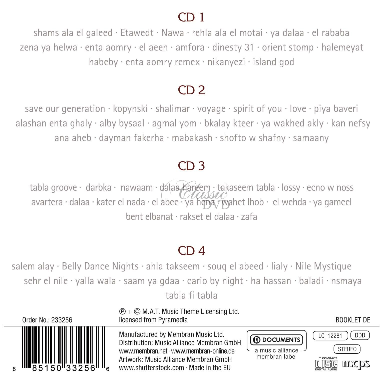 Bellydance - Collection (4CD)